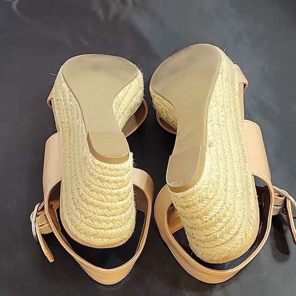 STYLE &CO ANKLE STRAP ADJUSTABLE BUCKLE ROUND TOE SLIP-ON WOMEN"S SANDAL - Picture 9 of 14